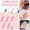 21 Pcs Diamond Painting Pens Kit, 1 Pcs Refillable Wax Pen with 20 Pcs Wax, Rotating Glue Point Drill Pen for Nail Art, Diamond Art Accessories and Tools, Quickly Pick Up Beads Gems (Pink)